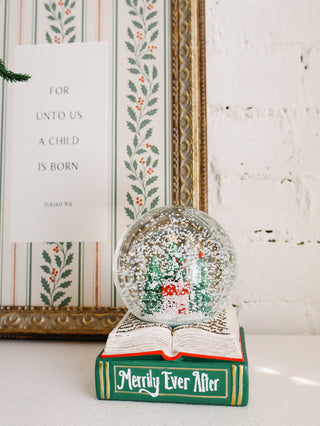 Merrily Ever After Snow Globe
