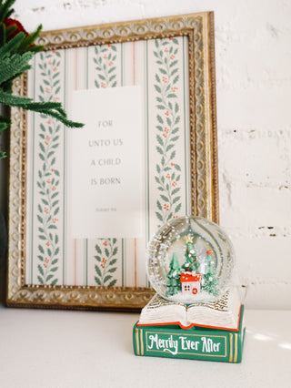 Merrily Ever After Snow Globe