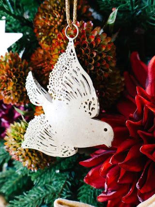 Metal Bird Ornament