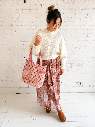Gracyn Cable Knit Sweater