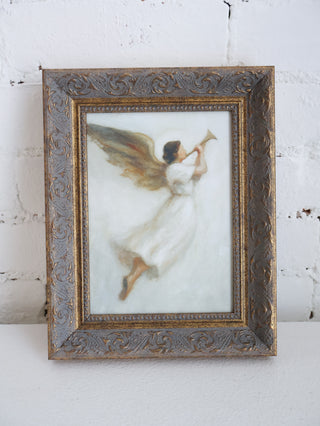 The Trumpeting Angel Framed Wall Art