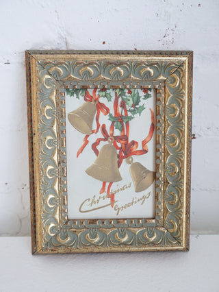 Christmas Greeting Framed Wall Art