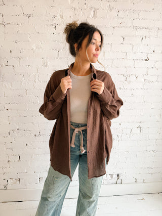 The Liv Button Down Tunic (more colors)