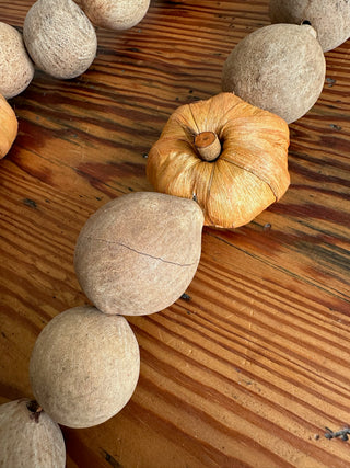 IMPERFECT FINAL SALE Pumpkin Harvest Garland