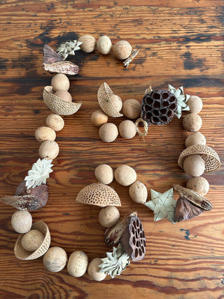 IMPERFECT FINAL SALE Chunky Botanica Harvest Garland