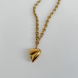Solid Heart Necklace