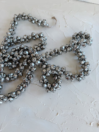 Silver Chime Bell Garland
