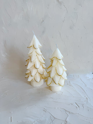 Gilded Tree Candle