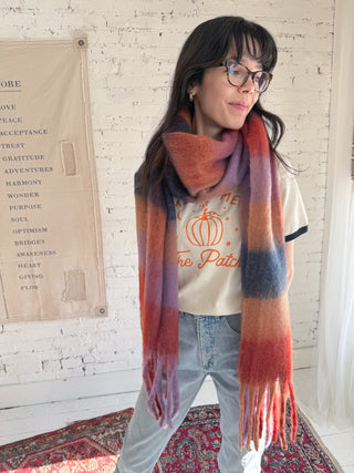 Cozy Breeze Oversized Fringe Scarf (more colors)