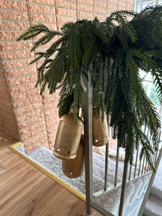 Aged Brass Star Bells