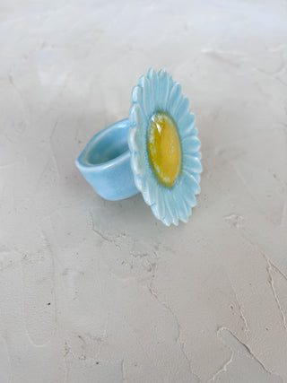 The Ditzy Floral Napkin Ring Single