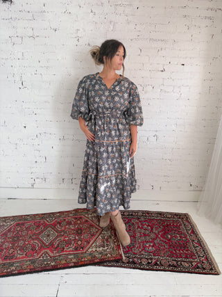 Honey Thistle Midi Dress