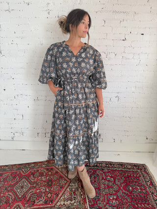 Honey Thistle Midi Dress