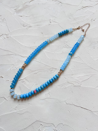 Ocean Drift Beaded Necklace