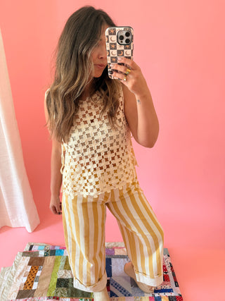 Boardwalk Cuffed Wide Leg Pants