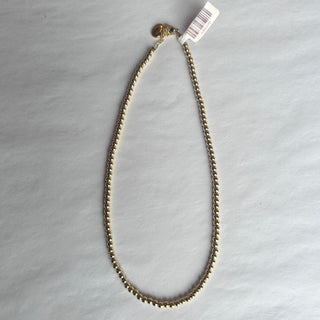 Gold Ball Necklace 4mm