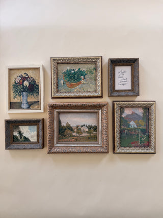Basket Of Daises Framed Wall Art