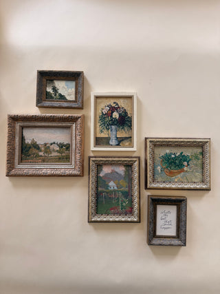 Basket Of Daises Framed Wall Art