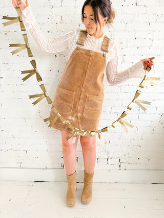 The Cordelia Dress - Caramel