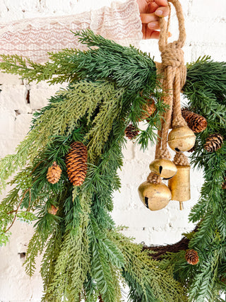 Bailey Cedar and Pinecone Wreath *online exclusive*
