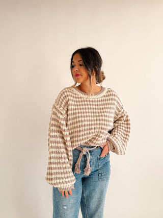 Lexington Striped Knit Sweater