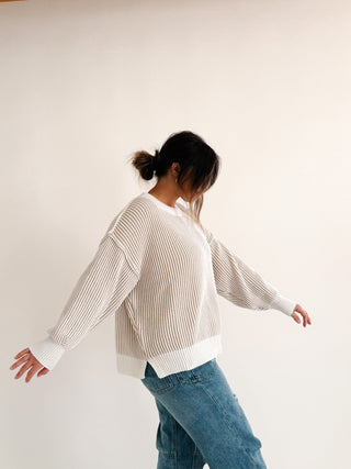 Neutral Love Sweater
