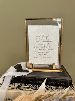 Hand Lettered Print - Deepest Sorrow