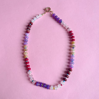 Grayton Beach Gemstone Necklace