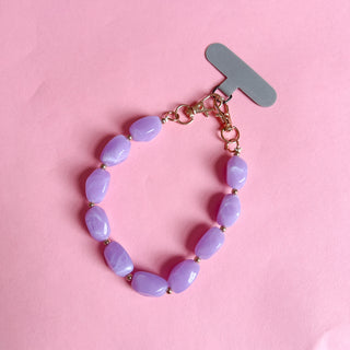 Lavender Colorpop Phone Chain Wristlet