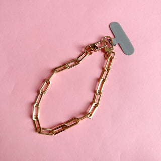 Sutton Gold Phone Chain Wristlet