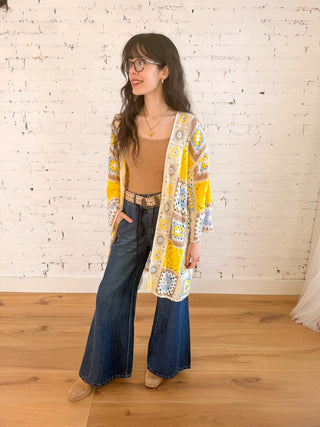 Etta's Square Crochet Cardigan