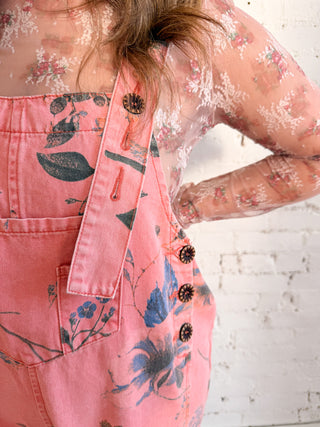 Free and Floral Overalls