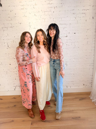 Free and Floral Overalls