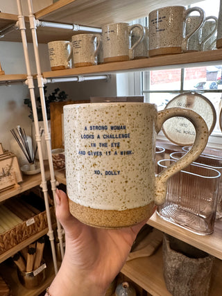 A Strong Woman - Dolly Parton XO Mug