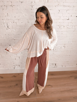 Cosette Relaxed Long Sleeve Top