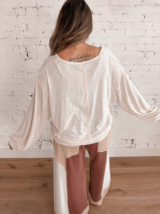 Cosette Relaxed Long Sleeve Top