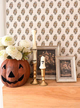 Fall Floral Vase Framed Wall Art