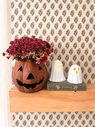 Rustic Jack-O-Lantern Luminary