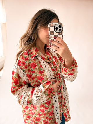 The Georgian Floral Top