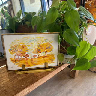 Artisan Print - Golden Olive Grove