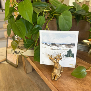 Artisan Print - Rolling Winter Hills