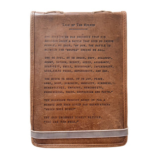 Large Leather Journal (More Quotes Available)