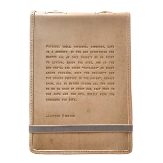 Large Leather Journal (More Quotes Available)