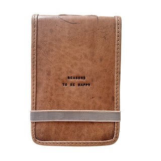Small Leather Quote Journal (More Quotes Available)