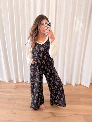 She's So Lucky Floral Jumper