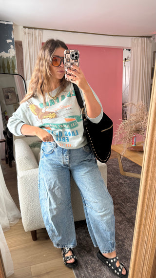 The Beck Oversized Aviator Sunglasses