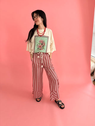 Love Don't Cost a Thing Striped Pants