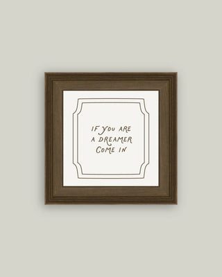 Dreamer Framed Wall Art