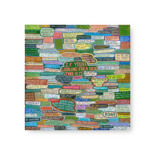 If You're Looking For A Sign Art Tile