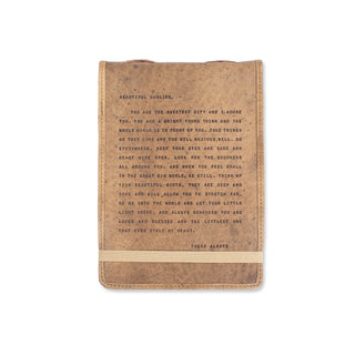 Large Leather Journal (More Quotes Available)